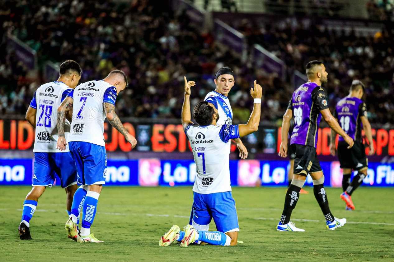 Puebla goleó en Mazatlán