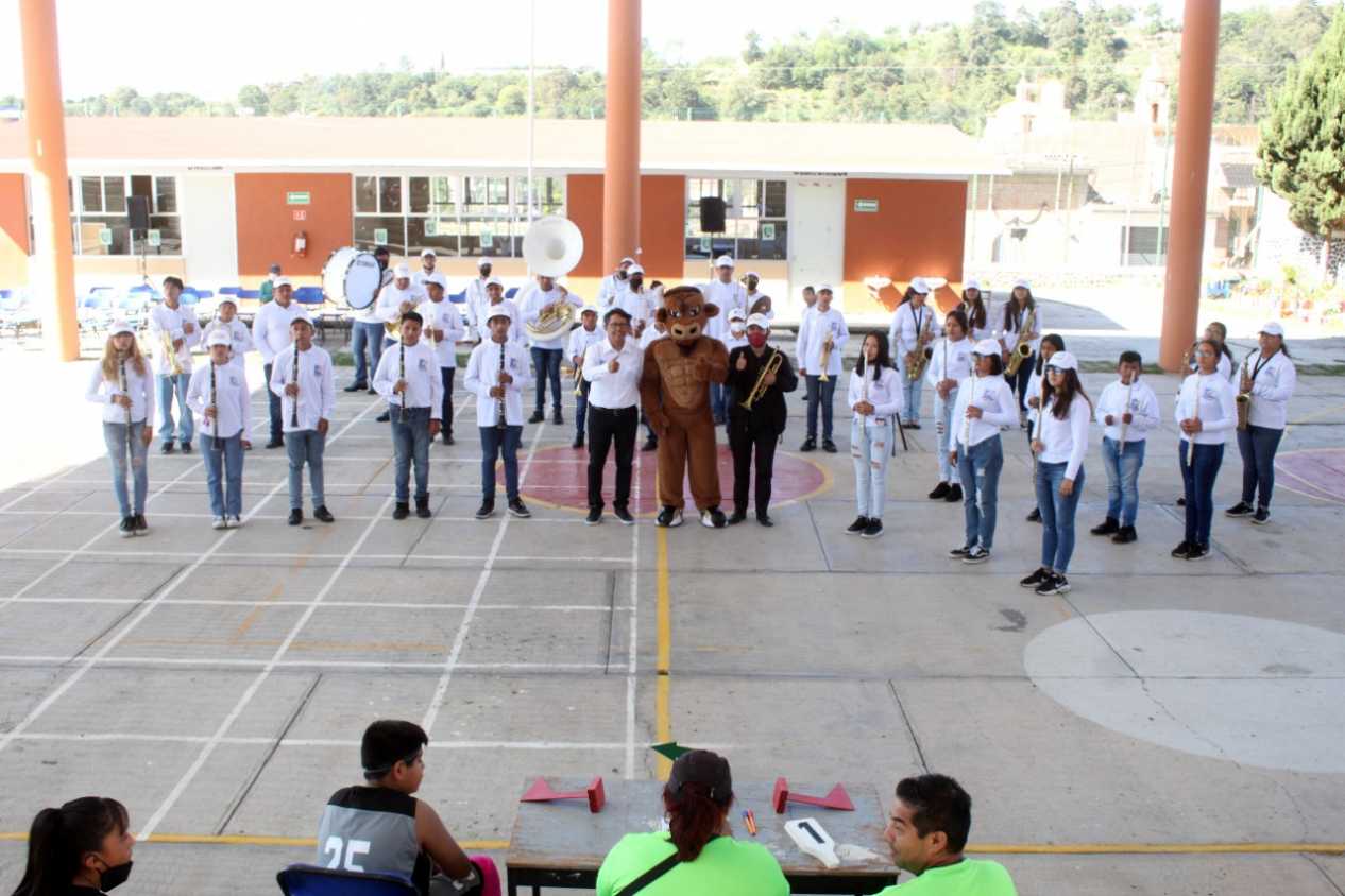 Arranca escuela de iniciación de basquetbol en San Lucas Atzala, Calpan