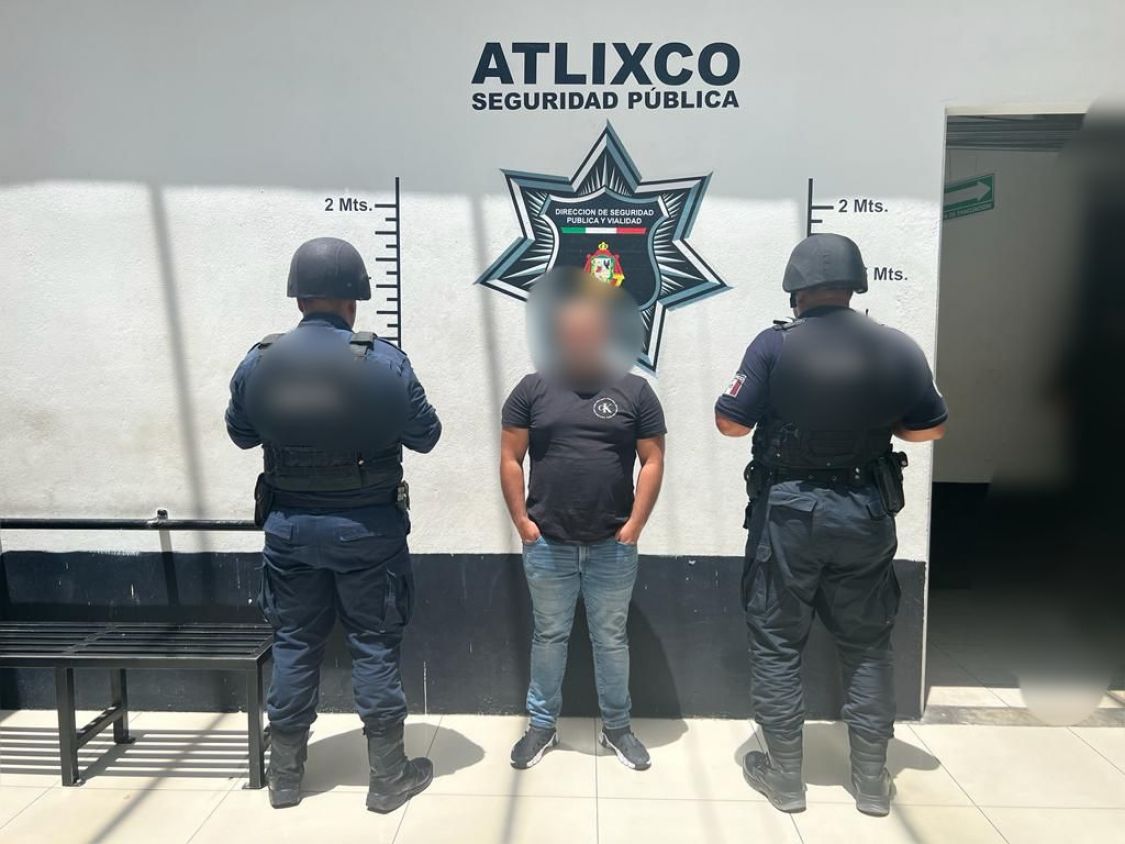 Seguridad Pública de Atlixco logra 5 detenciones por diversos delitos derivadas de reportes ciudadanos