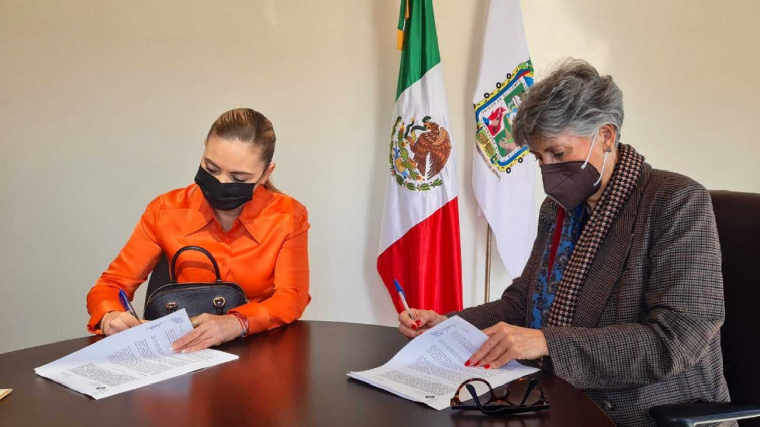Ayuntamiento de San Pedro Cholula firmó un convenio para apoyar a la Comunidad Migrante