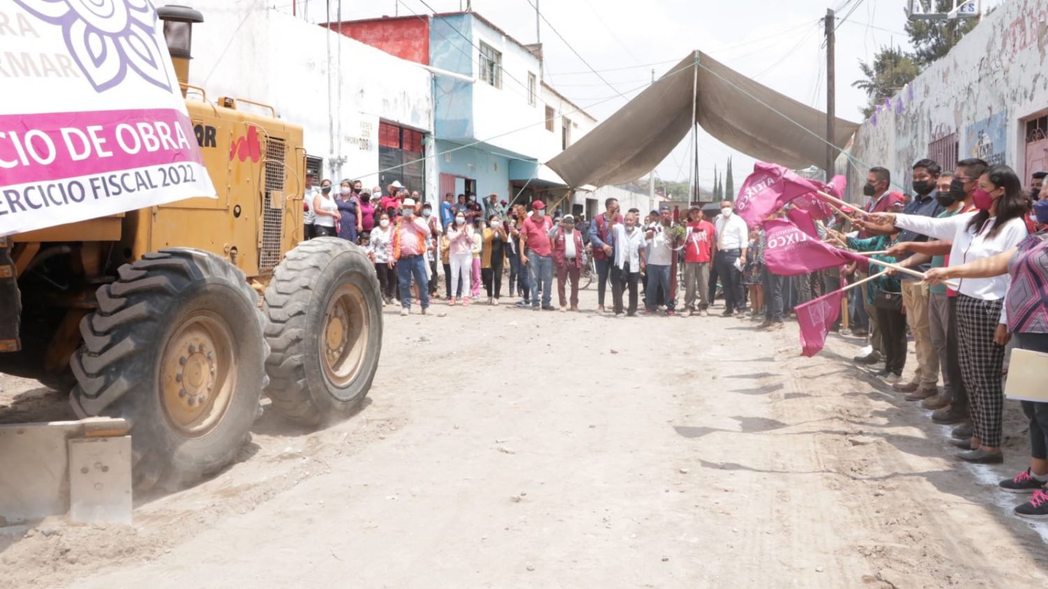 Ariadna Ayala inauguró y dio arranque a obras en Atlixco con transparencia y participación ciudadana.