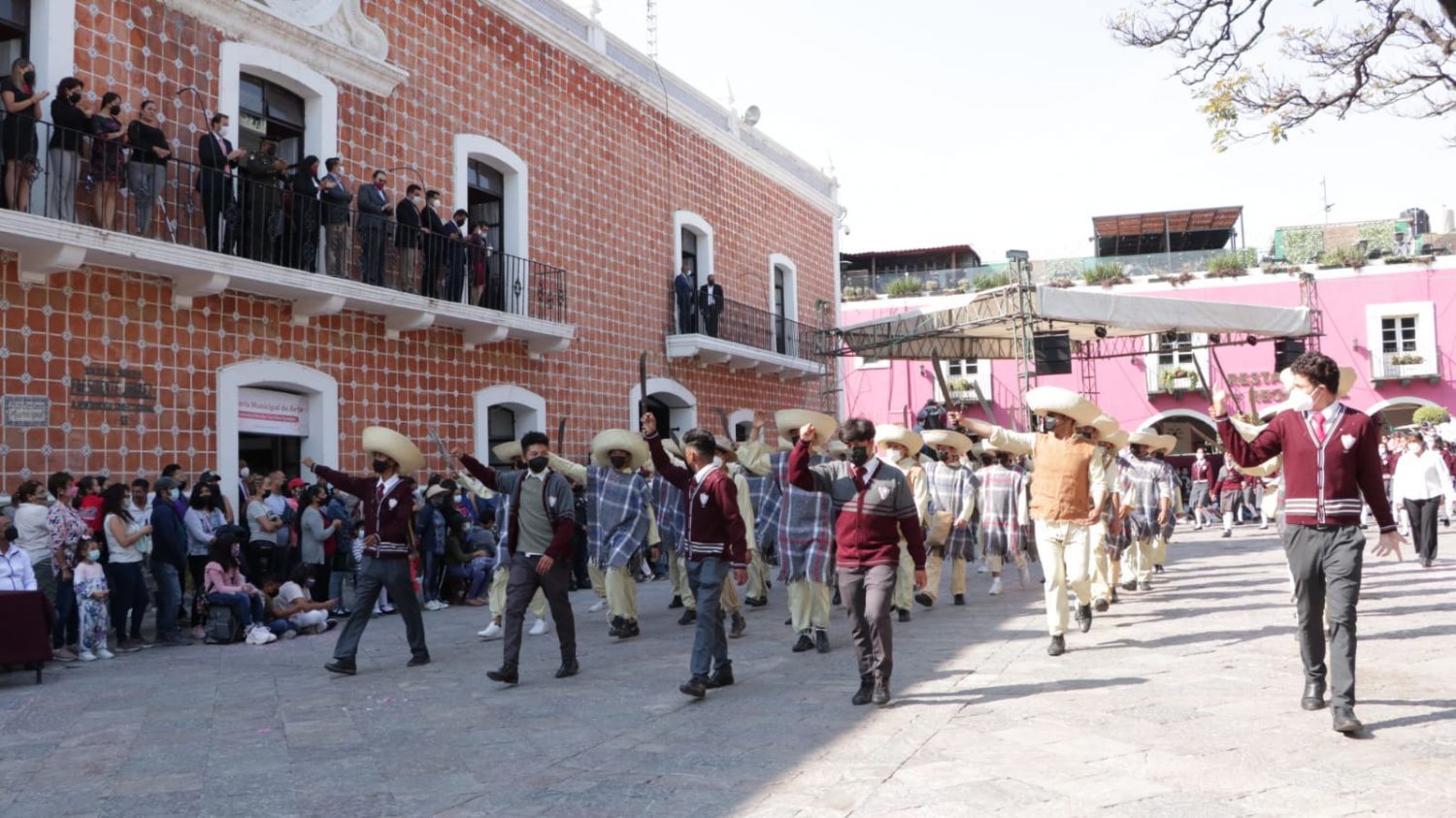 Con magno desfile Atlixco celebra 160 años de la batalla del 4 de mayo