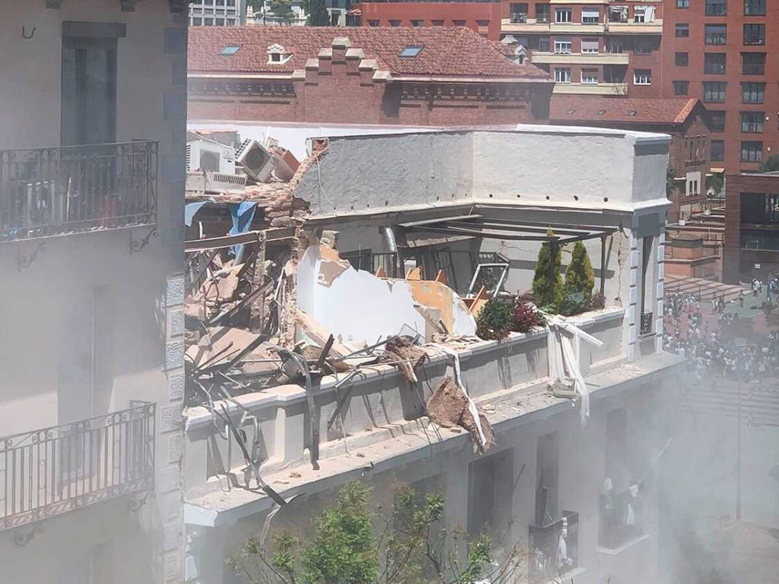 18 personas resultaron heridas y dos continúan desaparecidas luego de la explosión de un edificio en Madrid