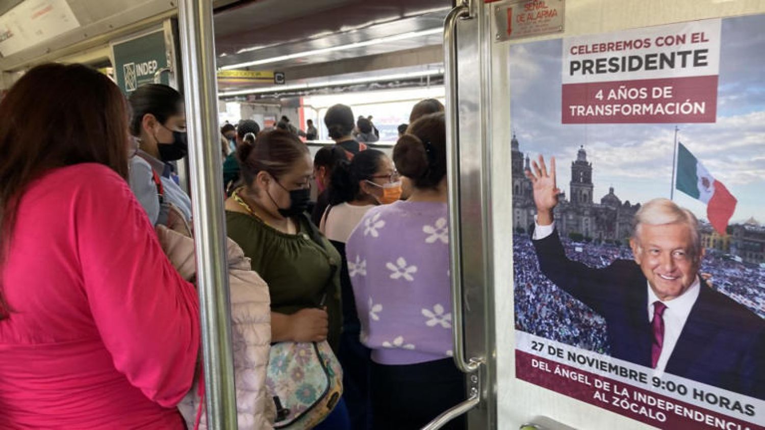 Claudia Sheinbaum niega que trabajadores de gobierno fueran obligados a asistir a marcha de AMLO