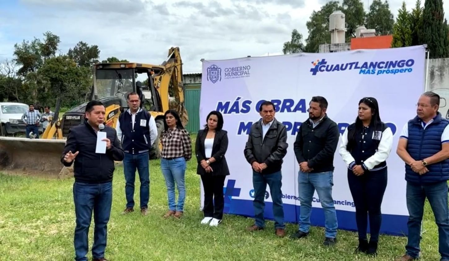 Dan banderazo de inicio a parque recreativo en Sanctorum, con inversión superior a los 13 mdp