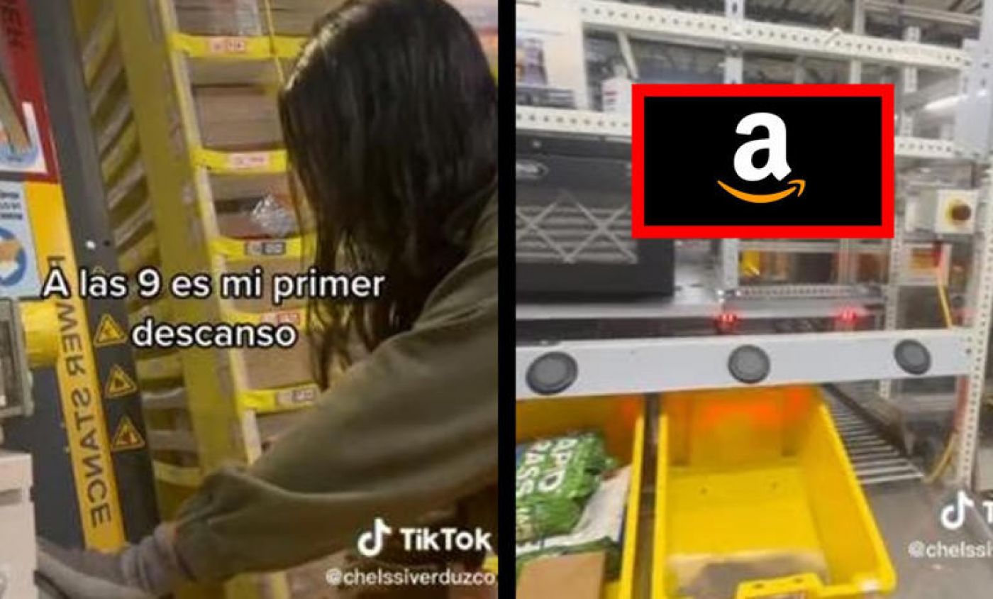 "El mejor trabajo del mundo": Joven se viraliza al revelar cómo es trabajar en Amazon de noche