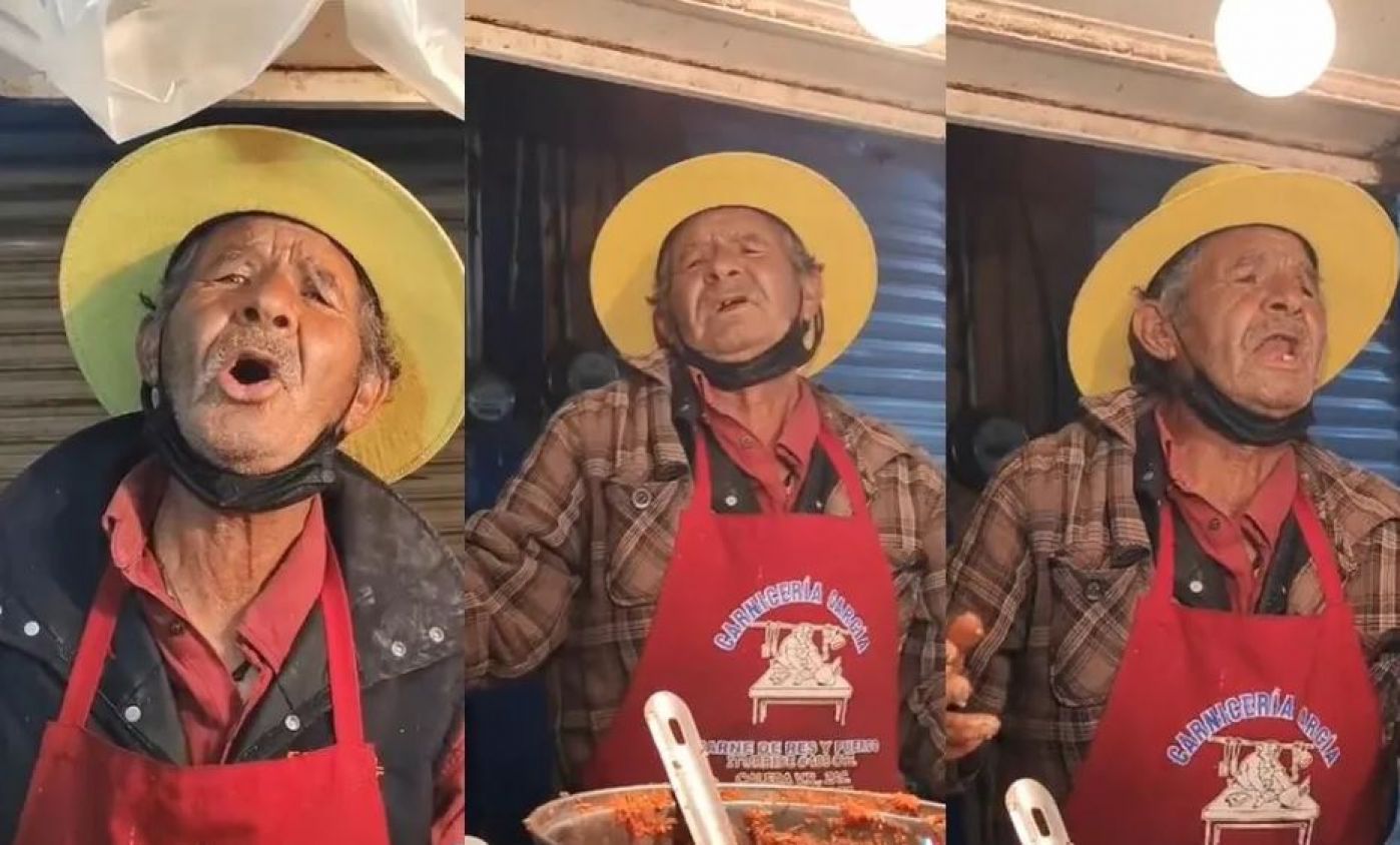 Taquero se hace viral tras cantar idéntico que Pedro Infante (Vídeo)