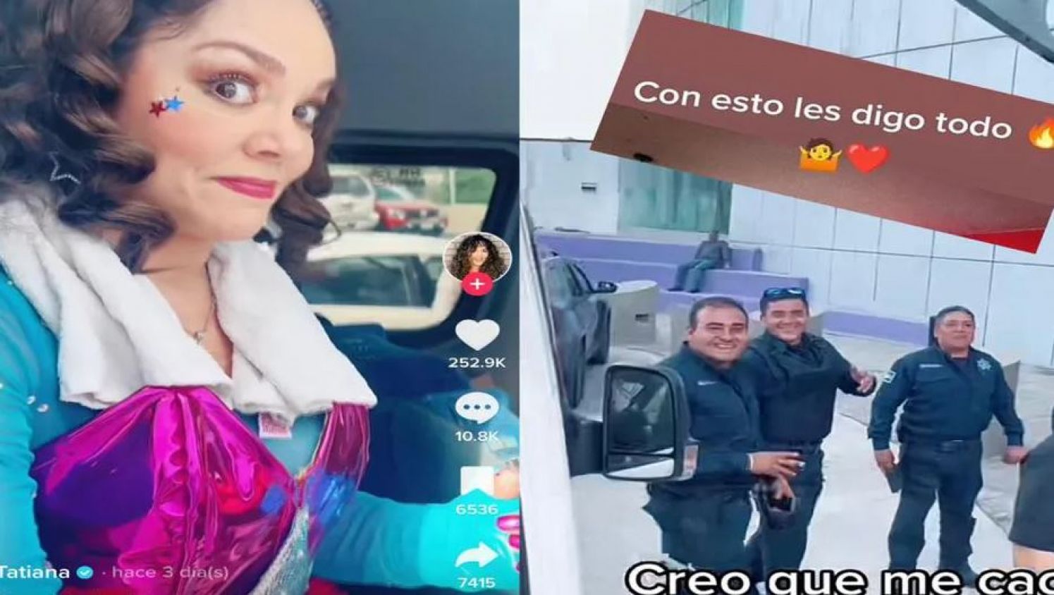 Policía que cautivó a  Tatiana le responde si su amor sera correspondido (Vídeo)