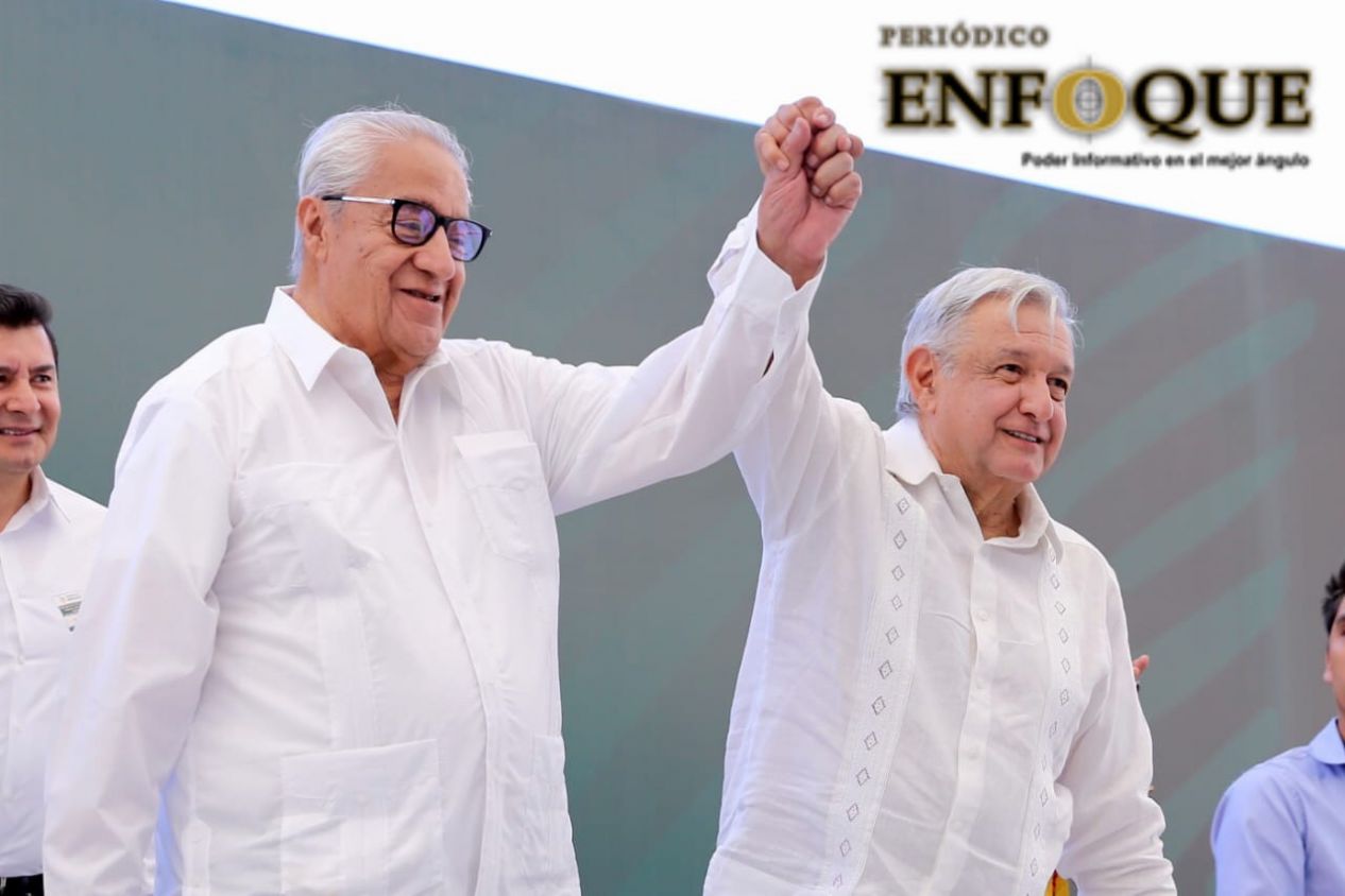 AMLO felicitó a Pacheco Pulido por lograr elecciones limpias 