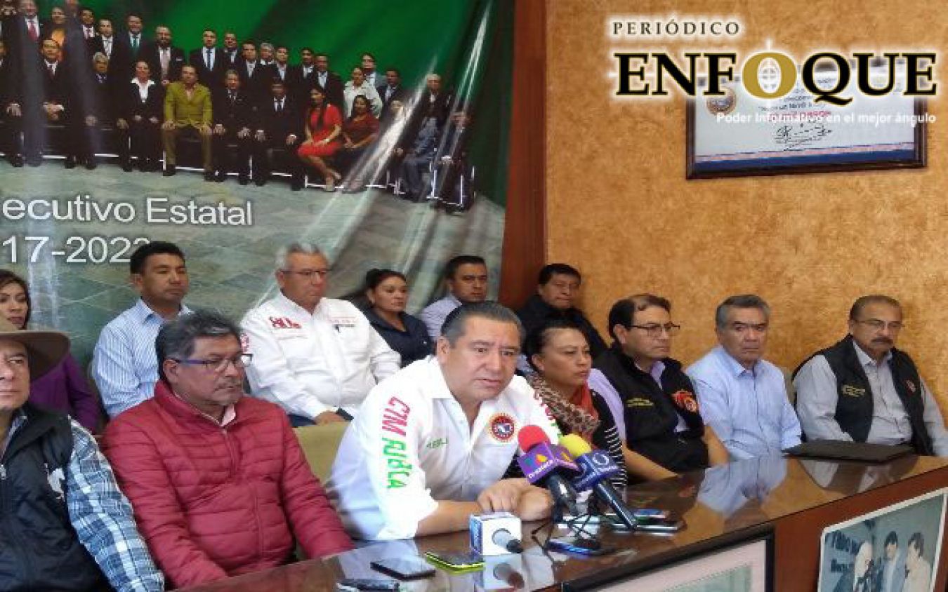 Confía CTM en que gobierno de Claudia Rivera dará resultados en menos de dos meses