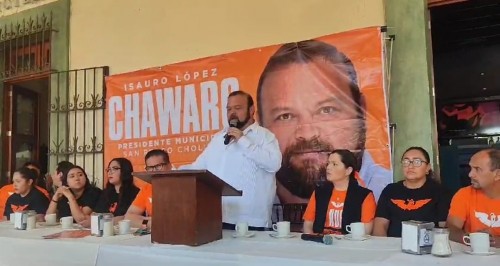Isauro López “Chawaro” de MC presenta a cholultecas sus propuestas para transformar la ciudad