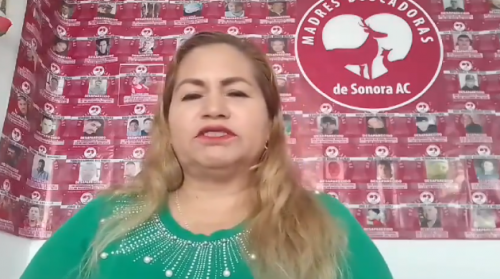 Ceci Flores madre buscadora de Sonora, pide donativos para buscar a su hijo en Sinaloa
