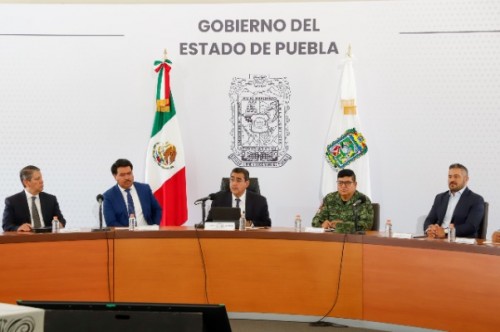 Gobernador llama a no politizar la inseguridad en Puebla