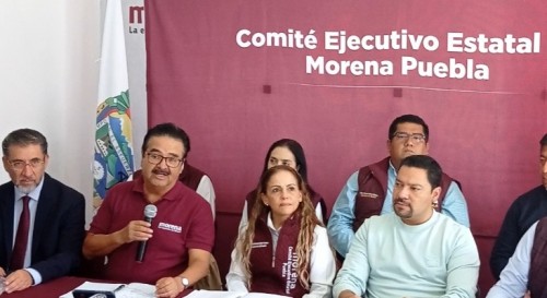 Dirigente de Morena en Puebla mantendrá cargo hasta diciembre 