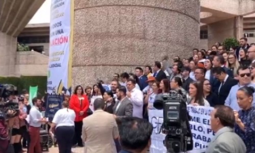 Trabajadores del Poder Judicial Federal inician paro en protesta contra Reforma Judicial