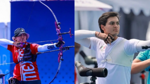 Alejandra Valencia y Matías Grande avanzan a octavos de final en tiro con arco 