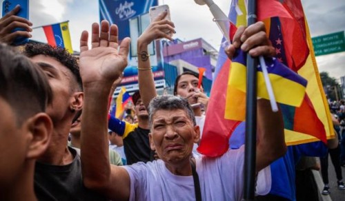 Protestas en Caracas y el mundo: Oposición venezolana desafía el resultado de las elecciones