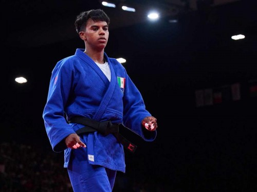 La mexicana Prisca Awiti pasa a la final de judo en París 2024