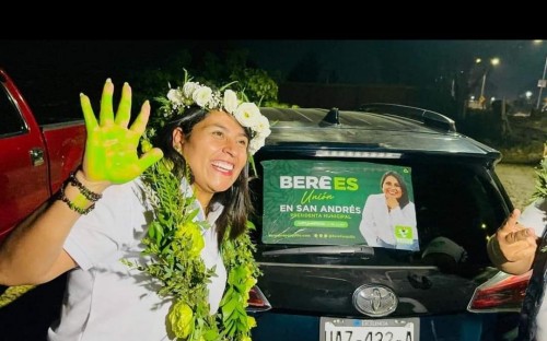 Berenice Porquillo inicia su camino hacia la presidencia municipal de San Andrés Cholula con el respaldo del PVEM