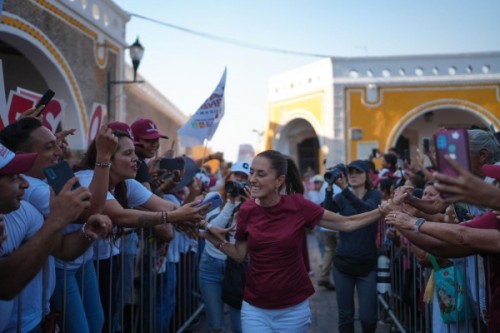 Prevén visita de Claudia Sheinbaum a Puebla antes de las elecciones 