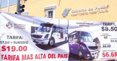 Estímulos para la renovación del transporte público se revisarán en próximo gobierno de Puebla 