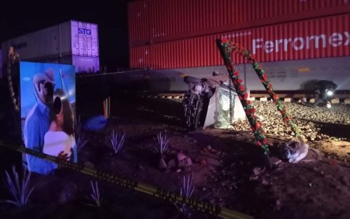 Impactante accidente en Tequila: Tres muertos al intentar ganarle al tren