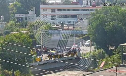 Manifestación en puente Río Atoyac afecta tráfico entre Tlaxcala y Puebla