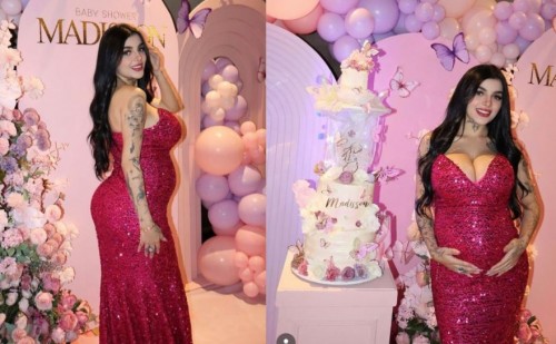 Karely Ruiz celebra un lujoso baby shower en Monterrey: detalles exclusivos