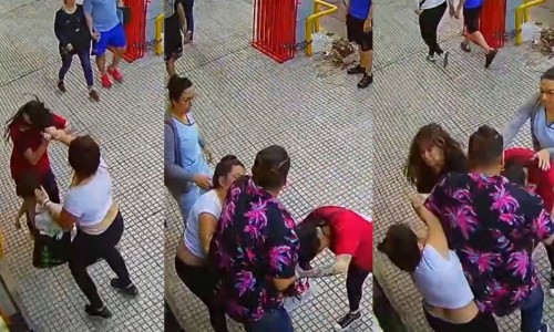 Madre usa a su hijo para robar y agrede a dueña de tienda en Argentina