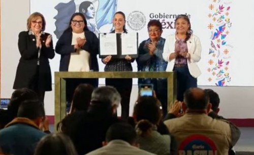 Claudia Sheinbaum firma decreto histórico para la igualdad de género