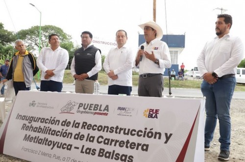 Inauguran caminos clave en la Sierra Norte para transformar la movilidad