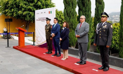 Tlaxcala honra 114 años de la Revolución Mexicana con emotivo homenaje