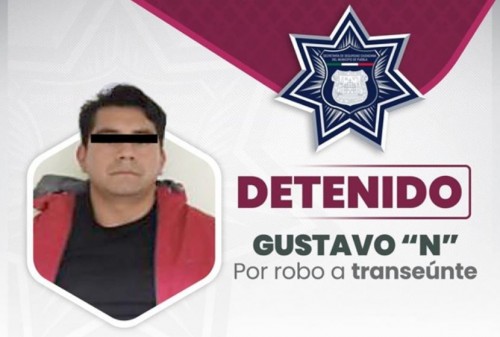 Detenido en Puebla: SSC captura a hombre acusado de asaltar a mujer