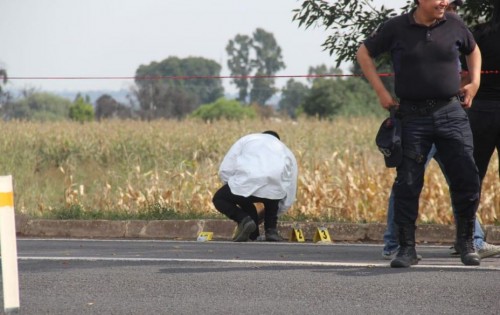 Motociclista es asesinado a balazos en la autopista Texmelucan-Tlaxcala