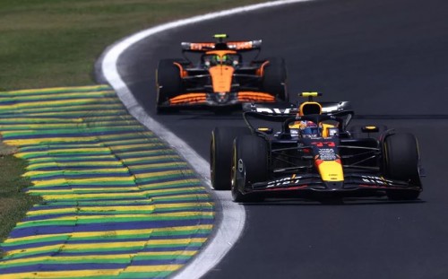 Lando Norris brilla en Interlagos: Checo Pérez avanza y suma puntos