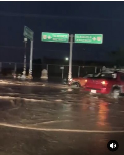 Intensa lluvia en Calpulalpan: precauciones ante caos en carreteras