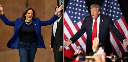 Kamala Harris y Donald Trump cierran una ajustada campaña electoral