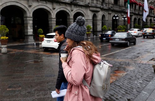 Bajas temperaturas y lluvias intensas en Puebla por el frente frío 7