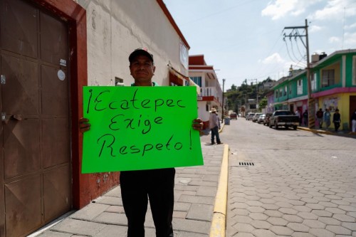 Santa Justina Ecatepec exige recursos: manifestación en Ixtacuixtla