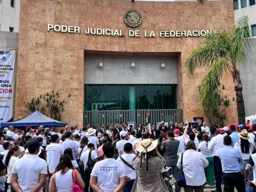 Más de 40 mil trabajadores del Poder Judicial continúan paro indefinido en rechazo a la reforma judicial