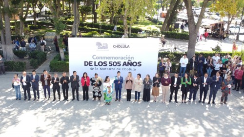 Conmemora Ayuntamiento 505 años de la Matanza de Cholula