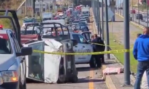 Accidente fatal en Periférico Ecológico: un muerto y tráfico intenso en Puebla