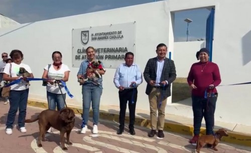 San Andrés Cholula abre las puertas de la Clínica Veterinaria de Atención Primaria 