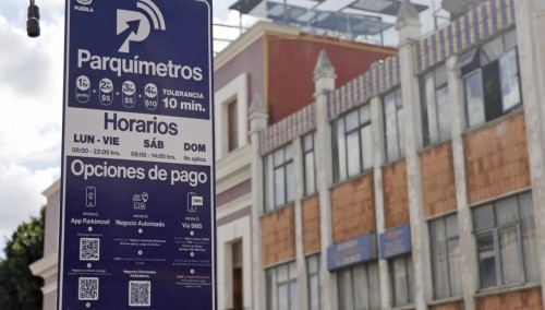 Retrasan reactivación de parquímetros en Puebla por falta de presupuesto