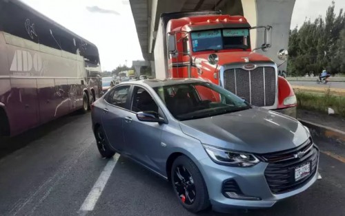 Accidente en la autopista Puebla-Orizaba: caos vial en dirección a Veracruz