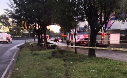 Choque fatal en Avenida 608 rumbo al Centro de CDMX afecta circulación