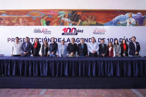 Presentación de la Agenda de los 100 Días de Gobierno: San Andrés Cholula