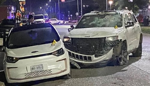 Camioneta blindada con placas de Puebla fue el blanco de una balacera en Sinaloa