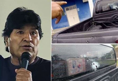 Evo Morales denuncia ataque armado en Cochabamba