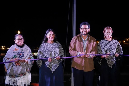 Inaugura Lupita Cuautle la cuarta edición del Festival Sendero al Mictlán